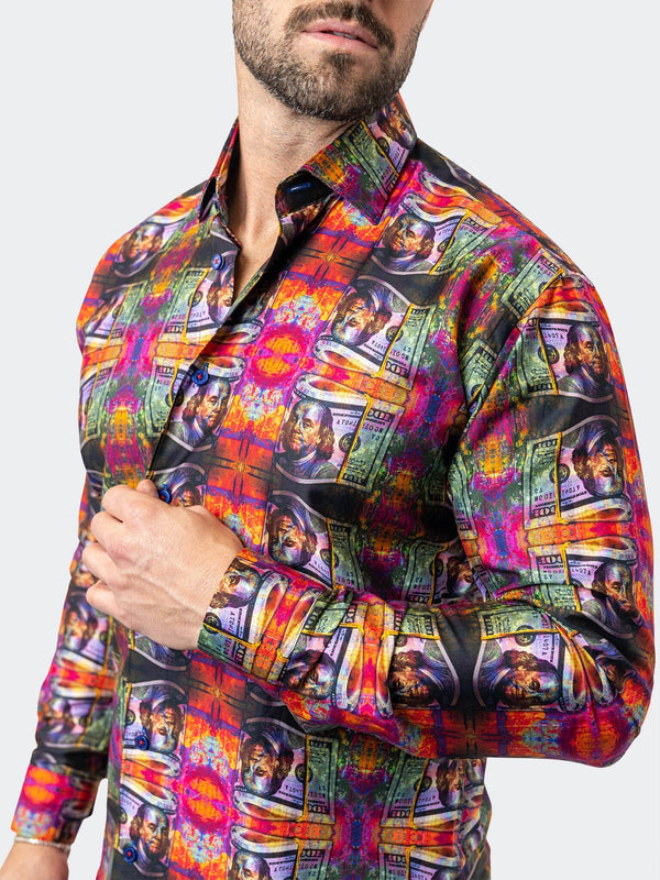 Maceoo Stretch Shirt | Fibonacci Benjamin 68 Multi