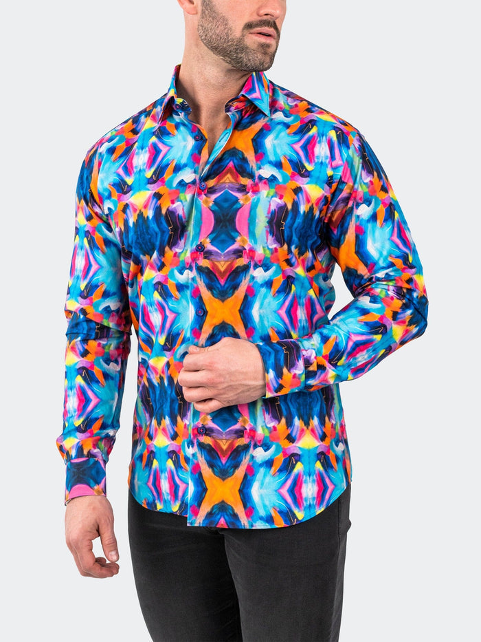 Maceoo Stretch Shirt | Fibonacci DiscoMakeup Multi