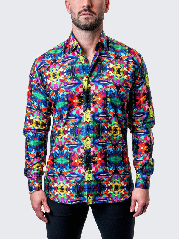 Maceoo Shirt | Fibonacci Kaleidoscope Multi