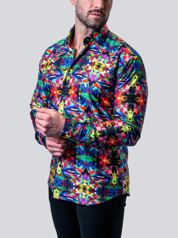 Maceoo Shirt | Fibonacci Kaleidoscope Multi