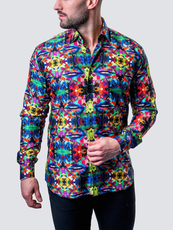 Maceoo Shirt | Fibonacci Kaleidoscope Multi