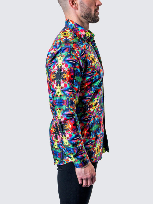 Maceoo Shirt | Fibonacci Kaleidoscope Multi