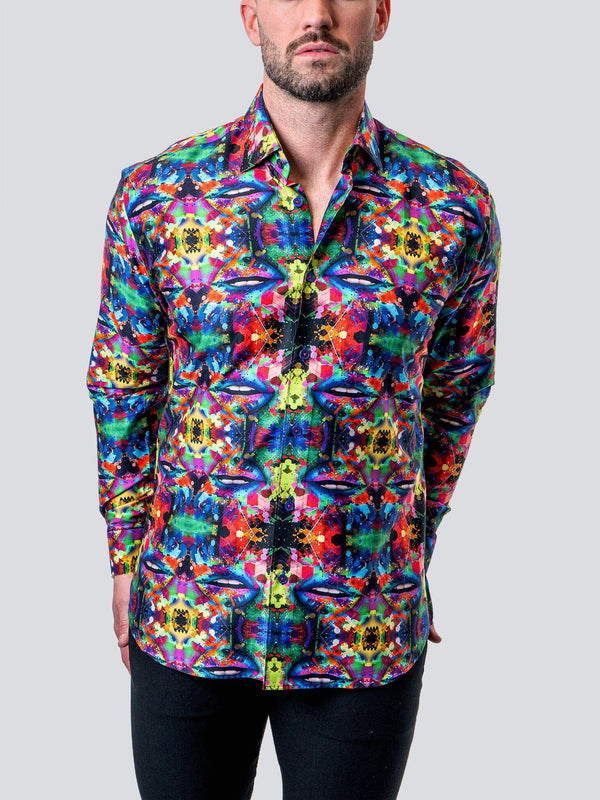 Maceoo Shirt | Fibonacci Kaleidoscope Multi