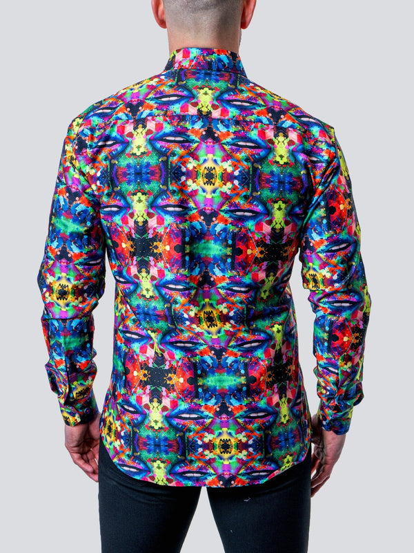 Maceoo Shirt | Fibonacci Kaleidoscope Multi