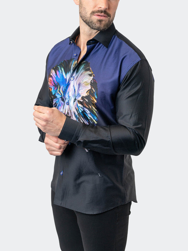 Maceoo Stretch Shirt | Fibonacci LionPaint 00 Multi