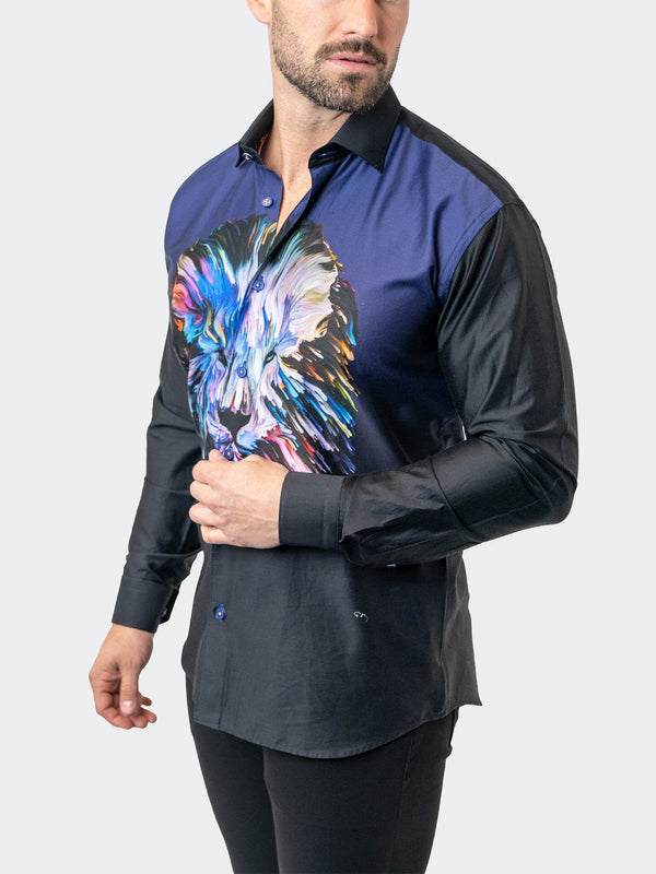 Maceoo Stretch Shirt | Fibonacci LionPaint 00 Multi