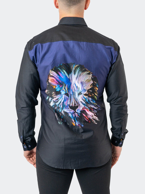 Maceoo Stretch Shirt | Fibonacci LionPaint 00 Multi