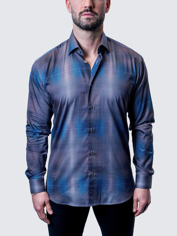 Maceoo Shirt | Fibonacci Shiny Chrome Multi