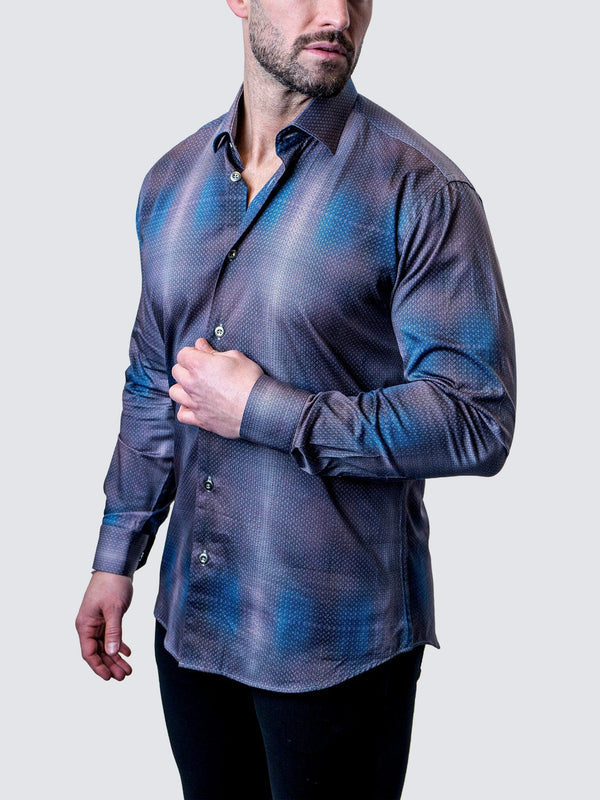 Maceoo Shirt | Fibonacci Shiny Chrome Multi