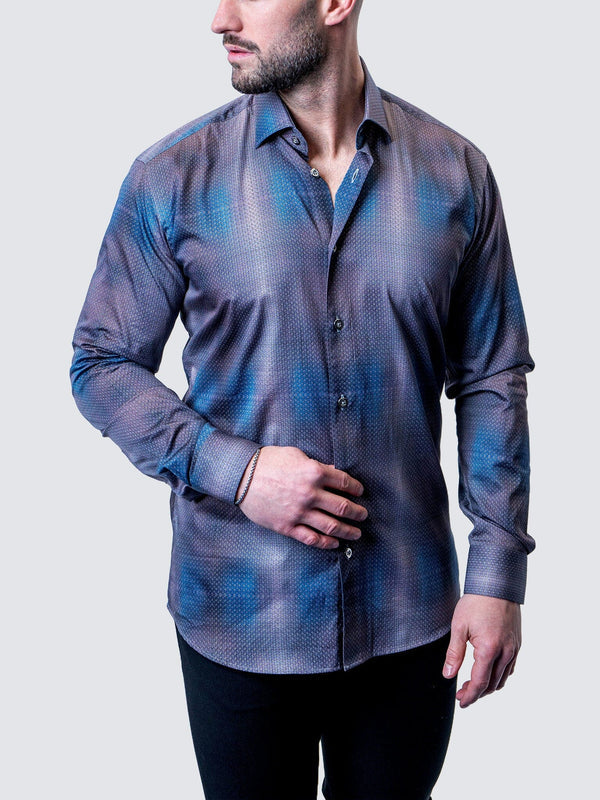 Maceoo Shirt | Fibonacci Shiny Chrome Multi