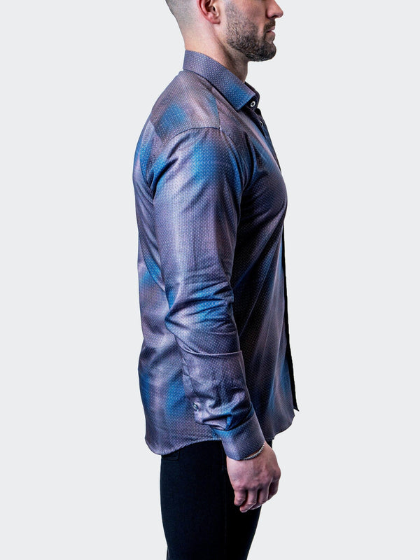 Maceoo Shirt | Fibonacci Shiny Chrome Multi