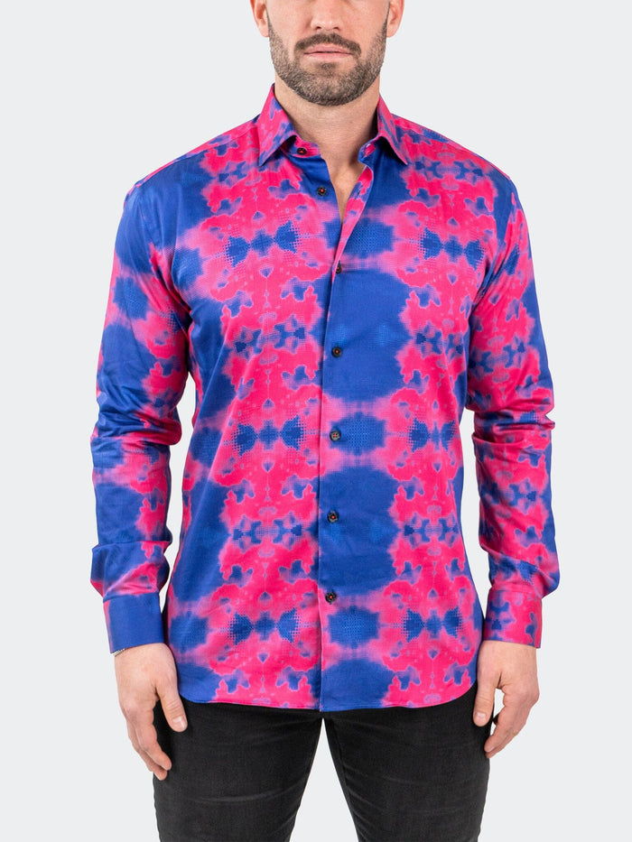 Maceoo Shirt | Fibonacci Temperate Blue