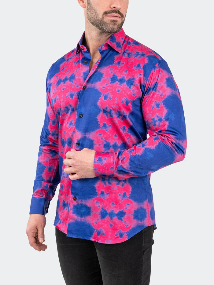 Maceoo Shirt | Fibonacci Temperate Blue