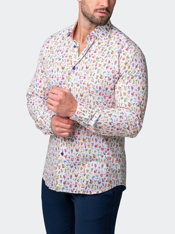 Maceoo Stretch Shirt | Fibonacci Tomy Multi