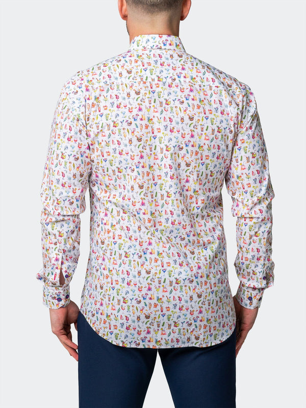 Maceoo Stretch Shirt | Fibonacci Tomy Multi