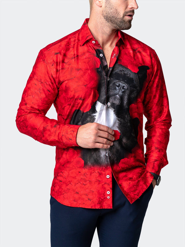 Maceoo Shirt | Fibonacci ValentinesDog Red