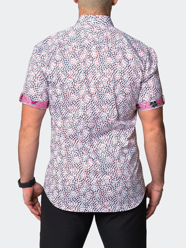 Maceoo Stretch Short-Sleeve Shirt | Galileo Pool Multi