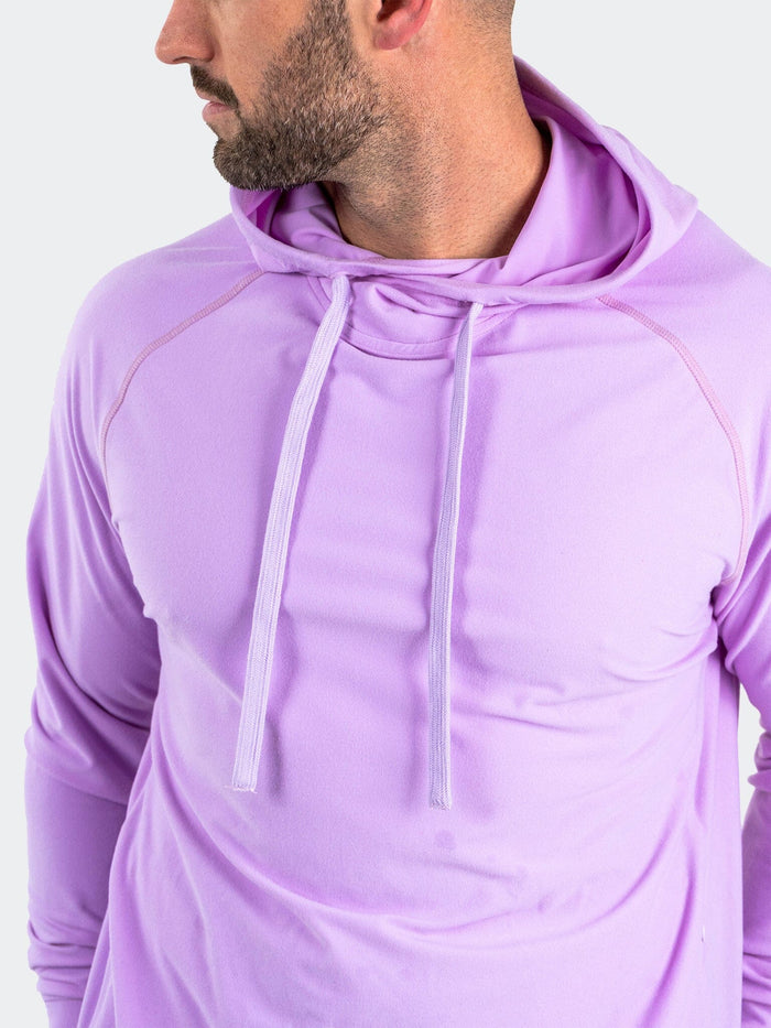 Maceoo Stretch Athletic Wear | Hoodie Pony38 Purple