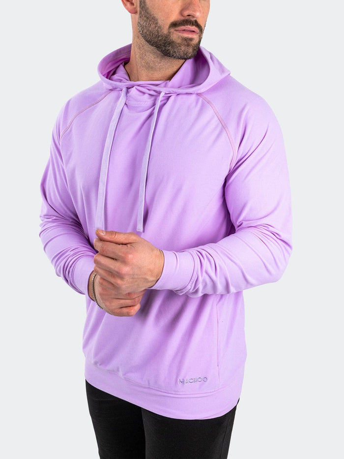 Maceoo Stretch Athletic Wear | Hoodie Pony38 Purple