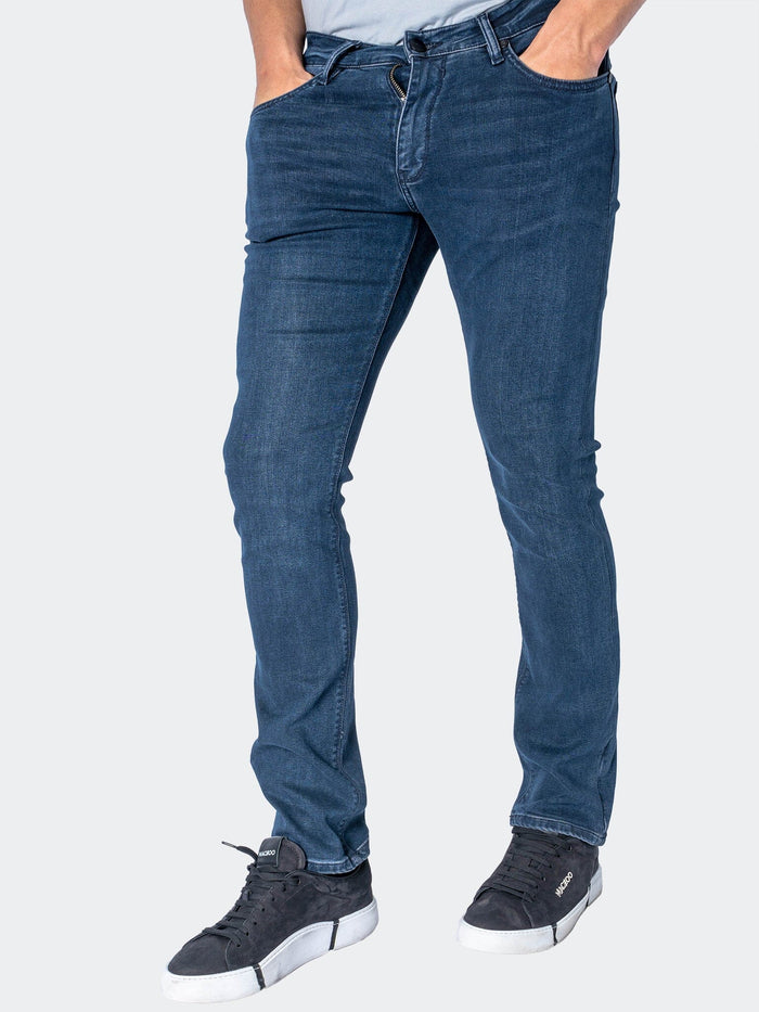 Maceoo Stretch Pant | Jeans Classic Blue