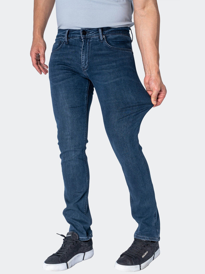 Maceoo Stretch Pant | Jeans Classic Blue