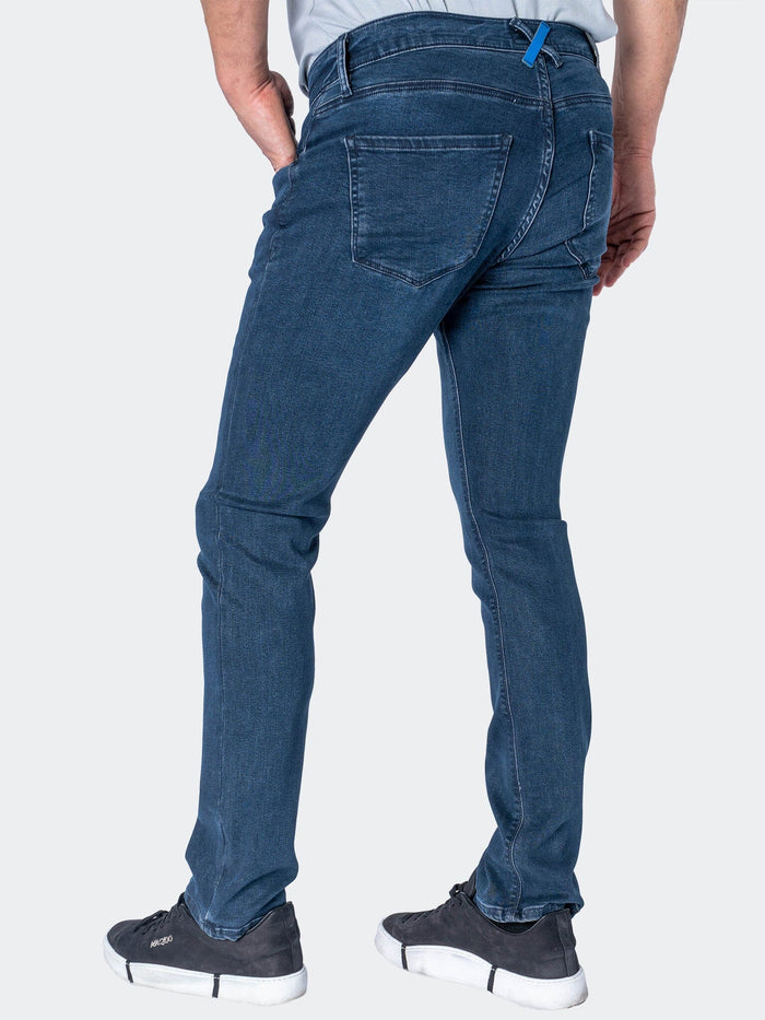 Maceoo Stretch Pant | Jeans Classic Blue