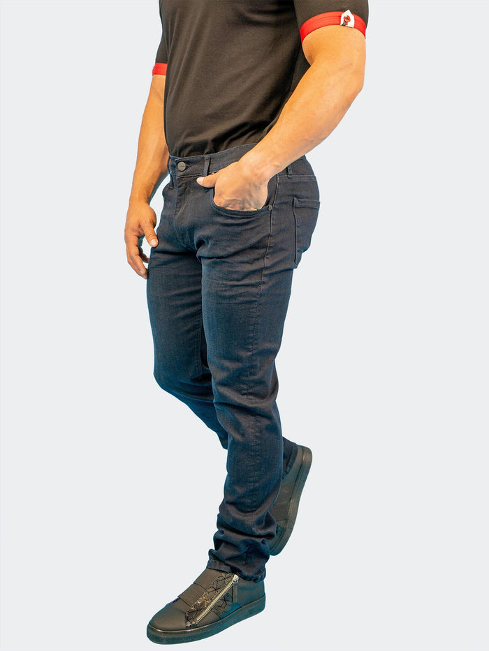 Maceoo Stretch Pant | Jeans Indigo Blue