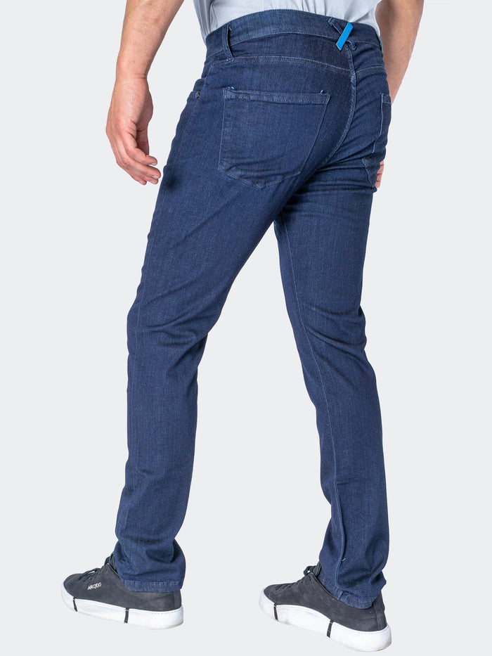 Maceoo Stretch Pant | Jeans Paris Blue