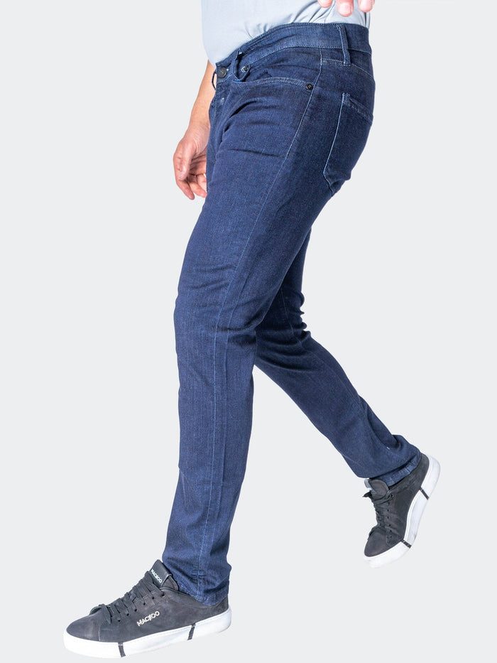 Maceoo Stretch Pant | Jeans Paris Blue