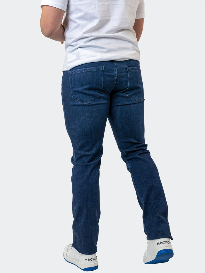 Maceoo Stretch Pant | Jeans Torn Blue