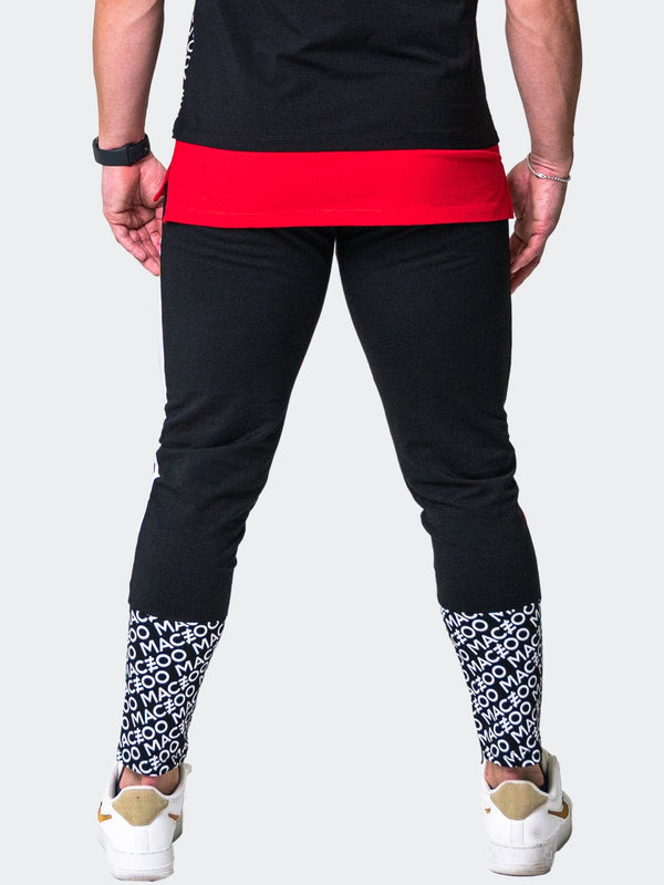 Maceoo Stretch Athletic Wear | Jogger Arrow Black