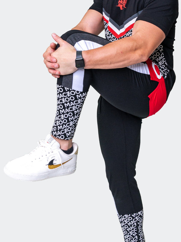 Maceoo Stretch Athletic Wear | Jogger Arrow Black