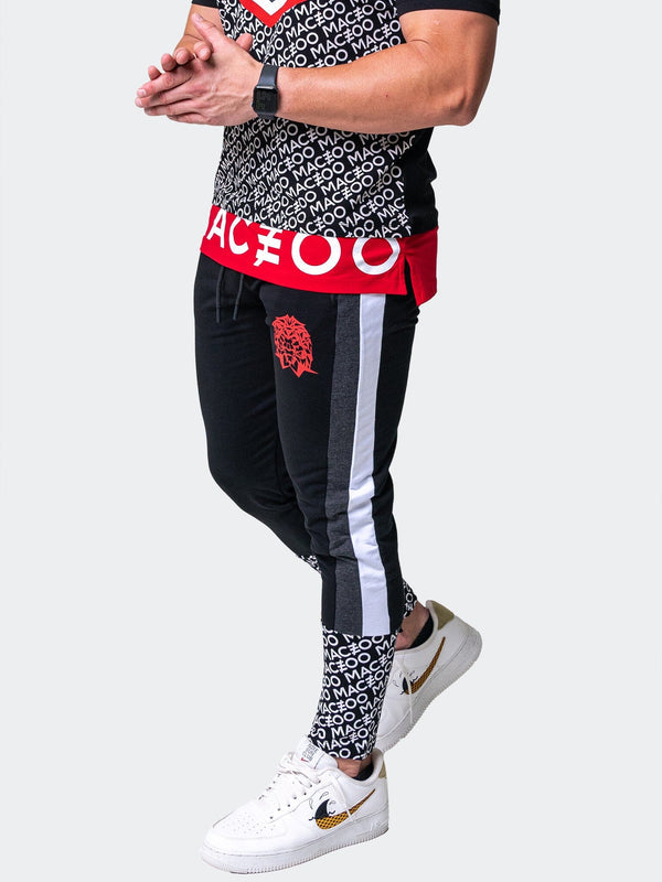 Maceoo Stretch Athletic Wear | Jogger Arrow Black