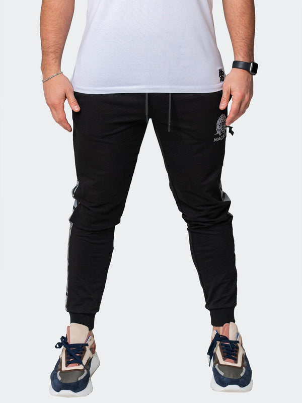 Maceoo Stretch Athletic Wear | Jogger Insignia Black