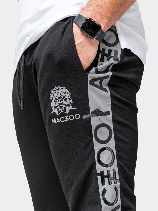 Maceoo Stretch Athletic Wear | Jogger Insignia Black