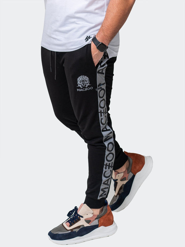 Maceoo Stretch Athletic Wear | Jogger Insignia Black