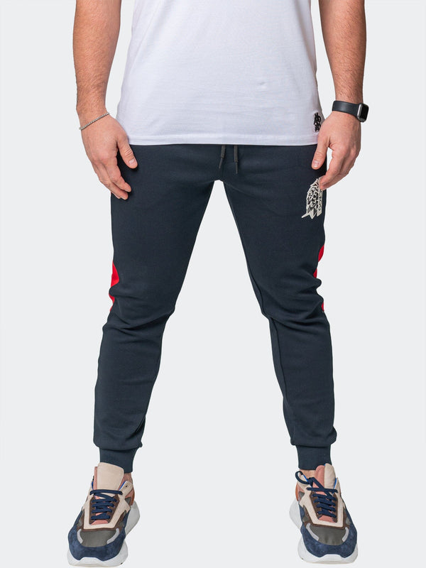 Maceoo Stretch Athletic Wear | Jogger Legendary Navy Blue