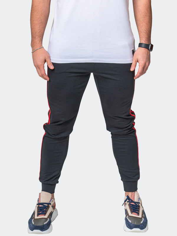 Maceoo Stretch Athletic Wear | Jogger Leo Black