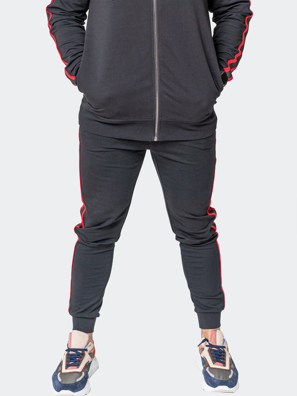 Maceoo Stretch Athletic Wear | Jogger Leo Black