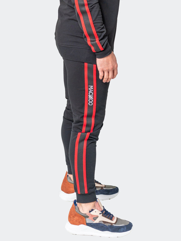 Maceoo Stretch Athletic Wear | Jogger Leo Black