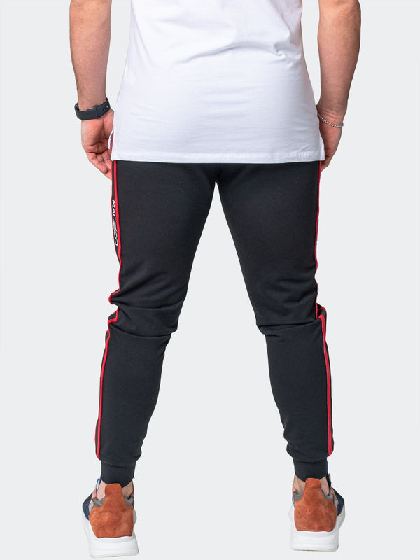 Maceoo Stretch Athletic Wear | Jogger Leo Black