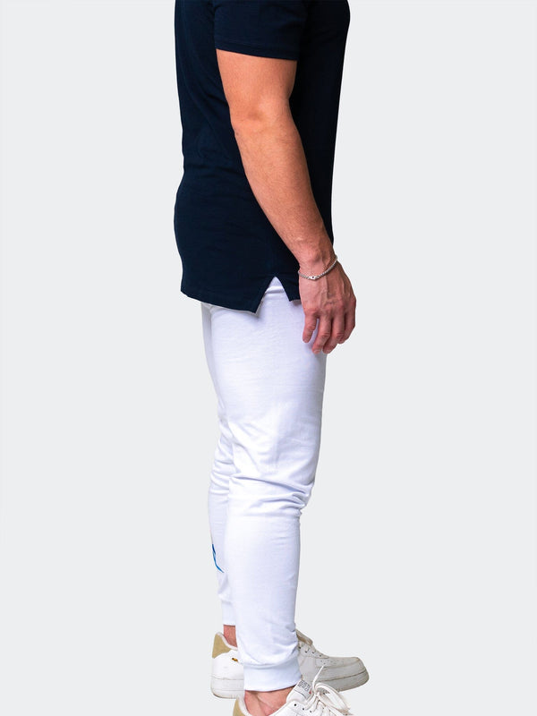 Maceoo Stretch Athletic Wear | Jogger Neon White