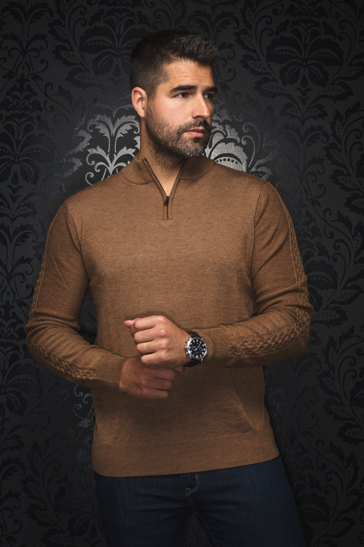 Au Noir® Sweaters | Mesta Camel