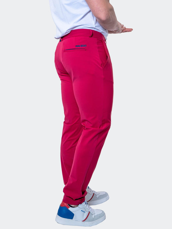 Maceoo Stretch Pant | Pants AllDayBurgundy Red