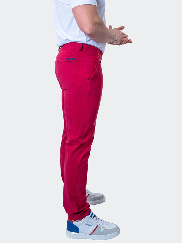 Maceoo Stretch Pant | Pants AllDayBurgundy Red