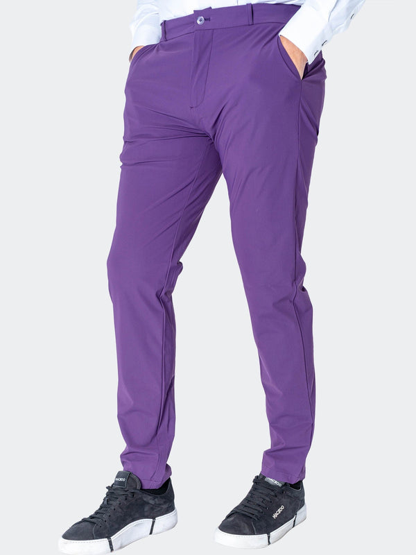 Maceoo Stretch Pant | Pants Dark Purple