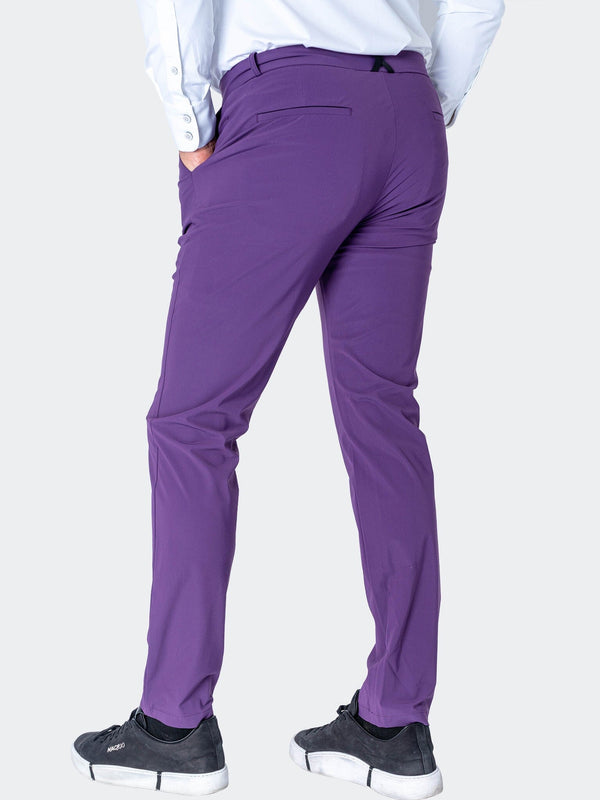 Maceoo Stretch Pant | Pants Dark Purple