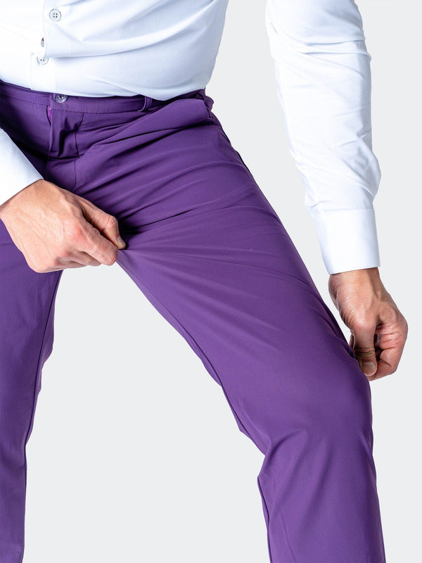 Maceoo Stretch Pant | Pants Dark Purple