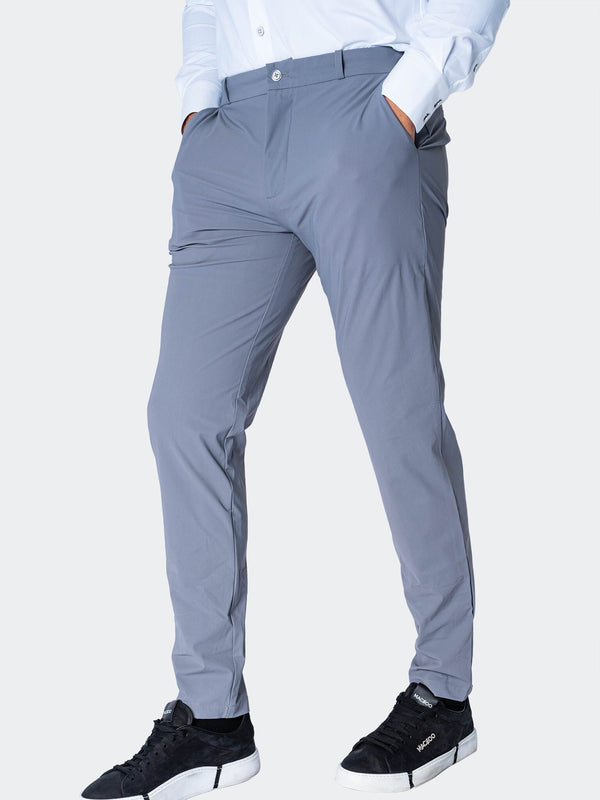 Maceoo Stretch Pant | Pants Solid Dark Grey