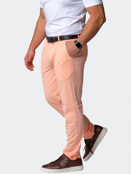 Maceoo Stretch Pant | Pants SunPeach Pink